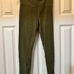 Athleta Ultra High Rise Olive Leggings